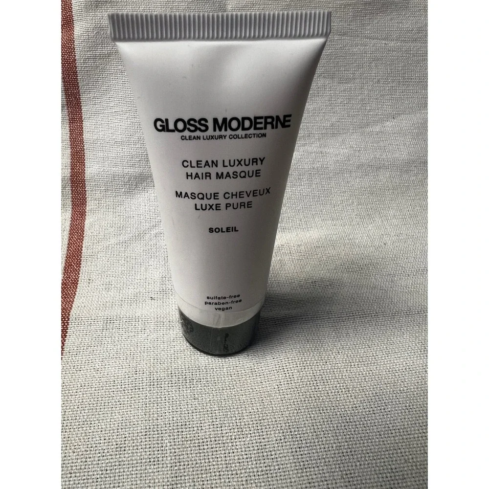 Gloss Moderne Clean Luxury Hair Masque Soleil 1.0oz 30mL Travel‎ Size New